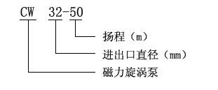 CW型磁力驅(qū)動旋渦泵