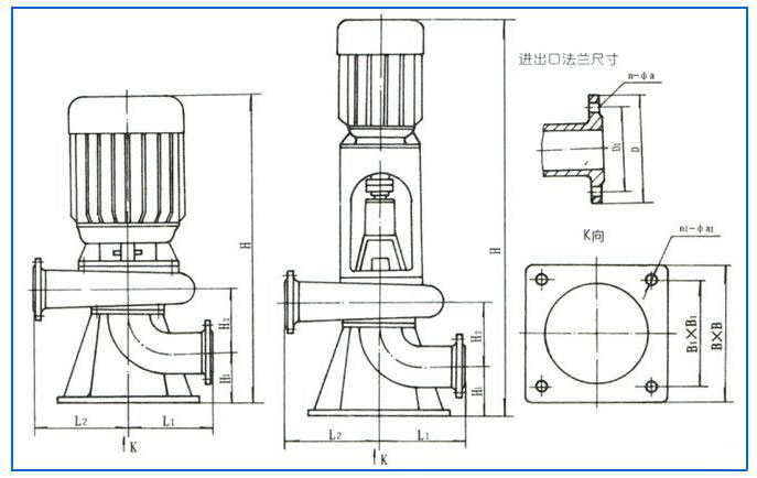 LW型直立式無堵塞排污泵