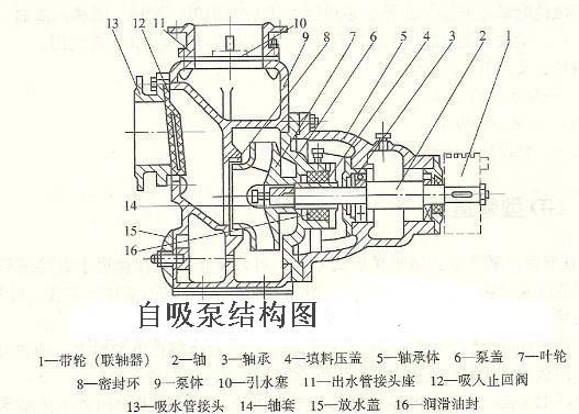 自吸泵的工作原理知識